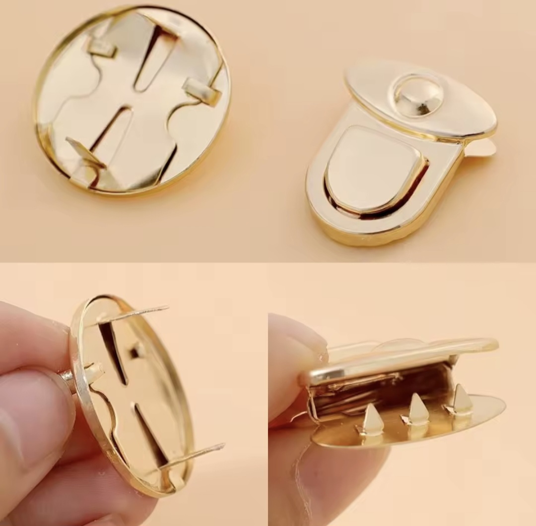 Fecho de Metal para Bolsas- Bico Jacaré - Imagem 4